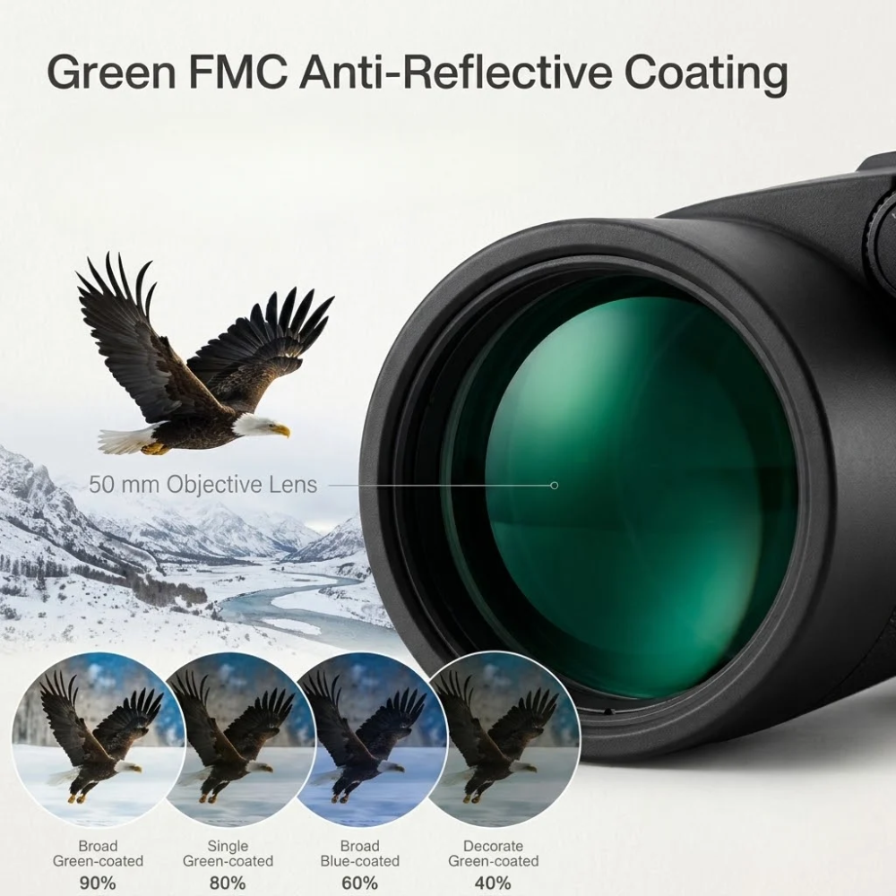 10x50 Military Waterproof HD Binoculars