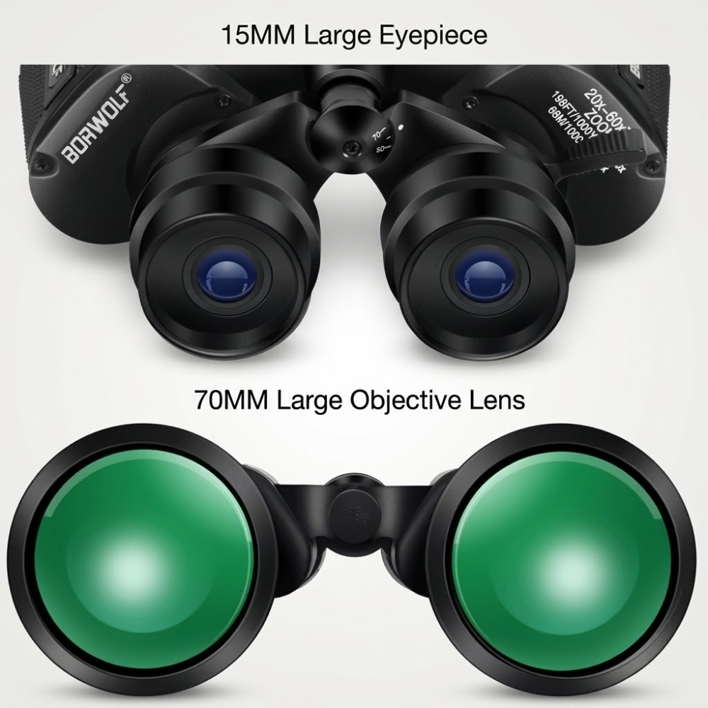Binoculars Hunting : High Power - 20-60x70 Zoom