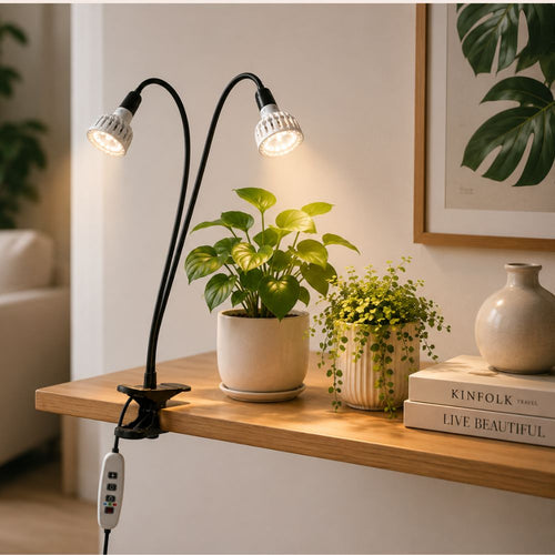Clip-on grow light